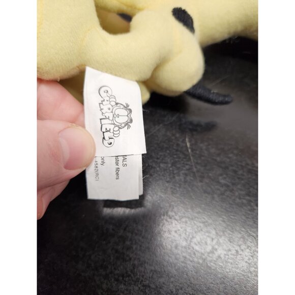 Garfield Odie Plush Toy With Red Tie - Vintage - Picture 5 of 8